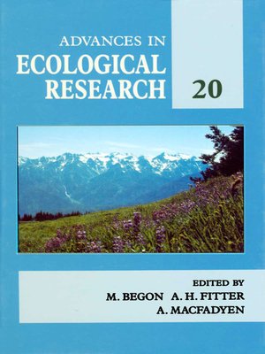 cover image of Advances in Ecological Research